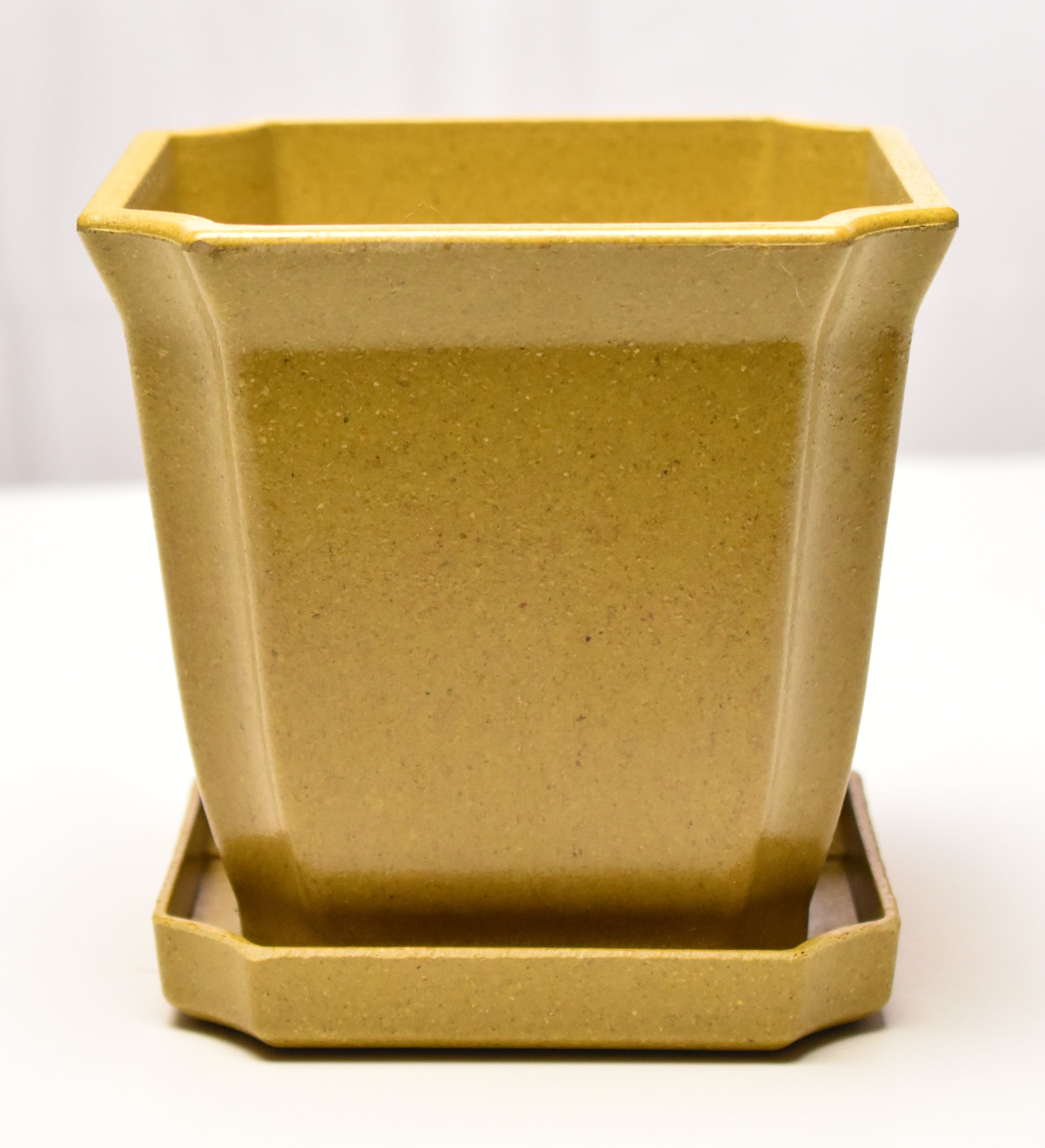Eco Pot 4.5x4.25" With Saucer